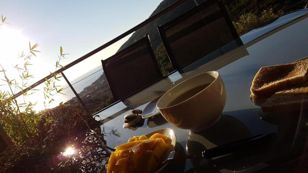 Cap Corse Uribellinu 1, Petit Dejeuner Partine المظهر الخارجي الصورة